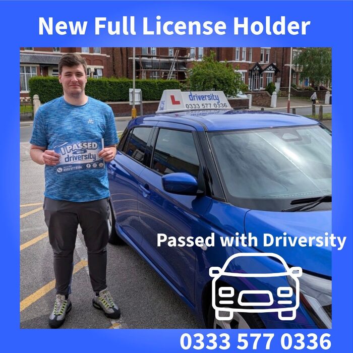 New full licence holder — passed with Driversity